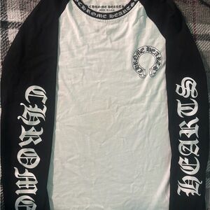 Chrome Hearts Black and White long sleeve